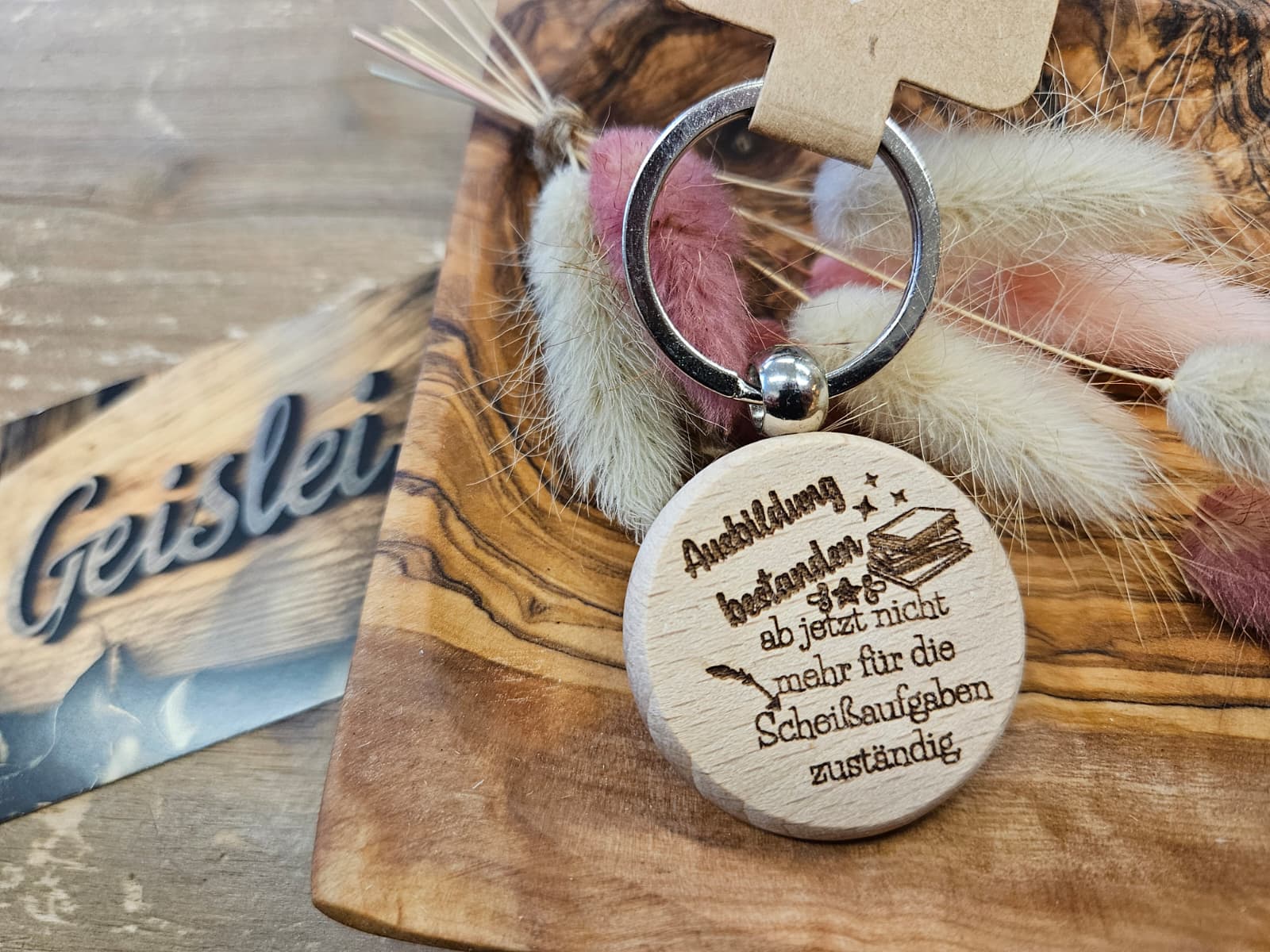 Schlüsselanhänger - Ausbildung bestanden