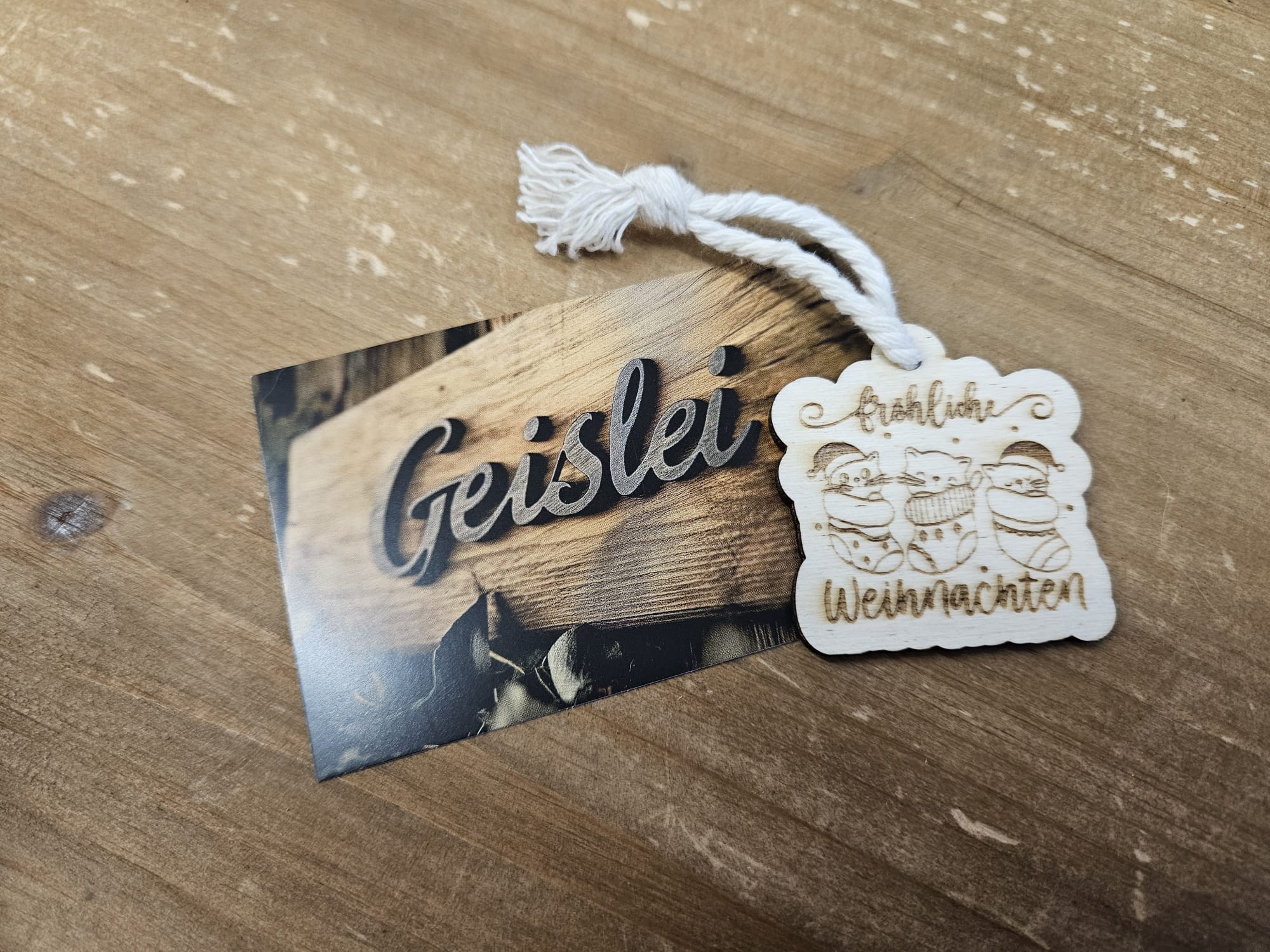 Katzen fröhliche Weihnachten