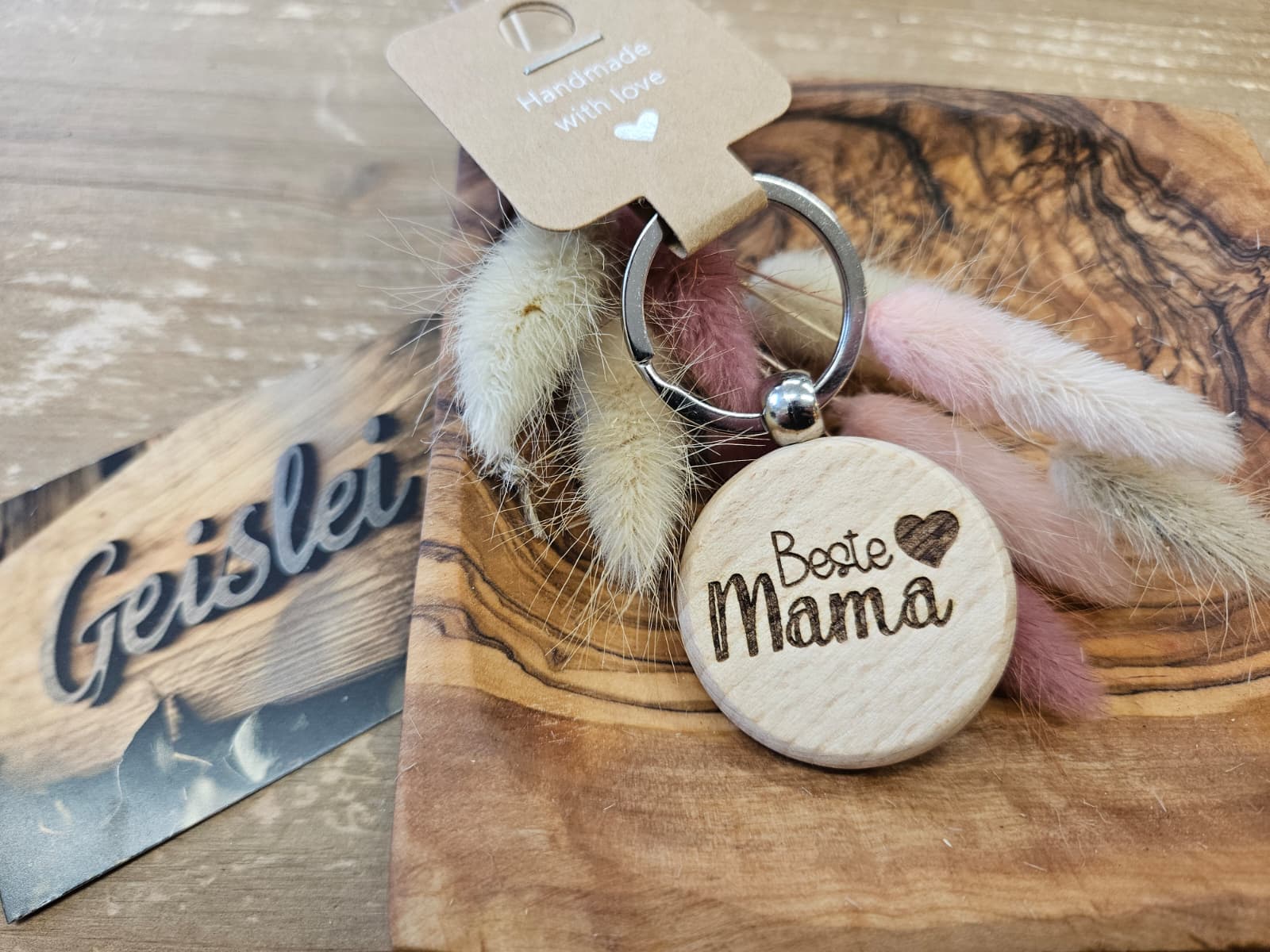 Schlüsselanhänger - beste Mama (Herz) 