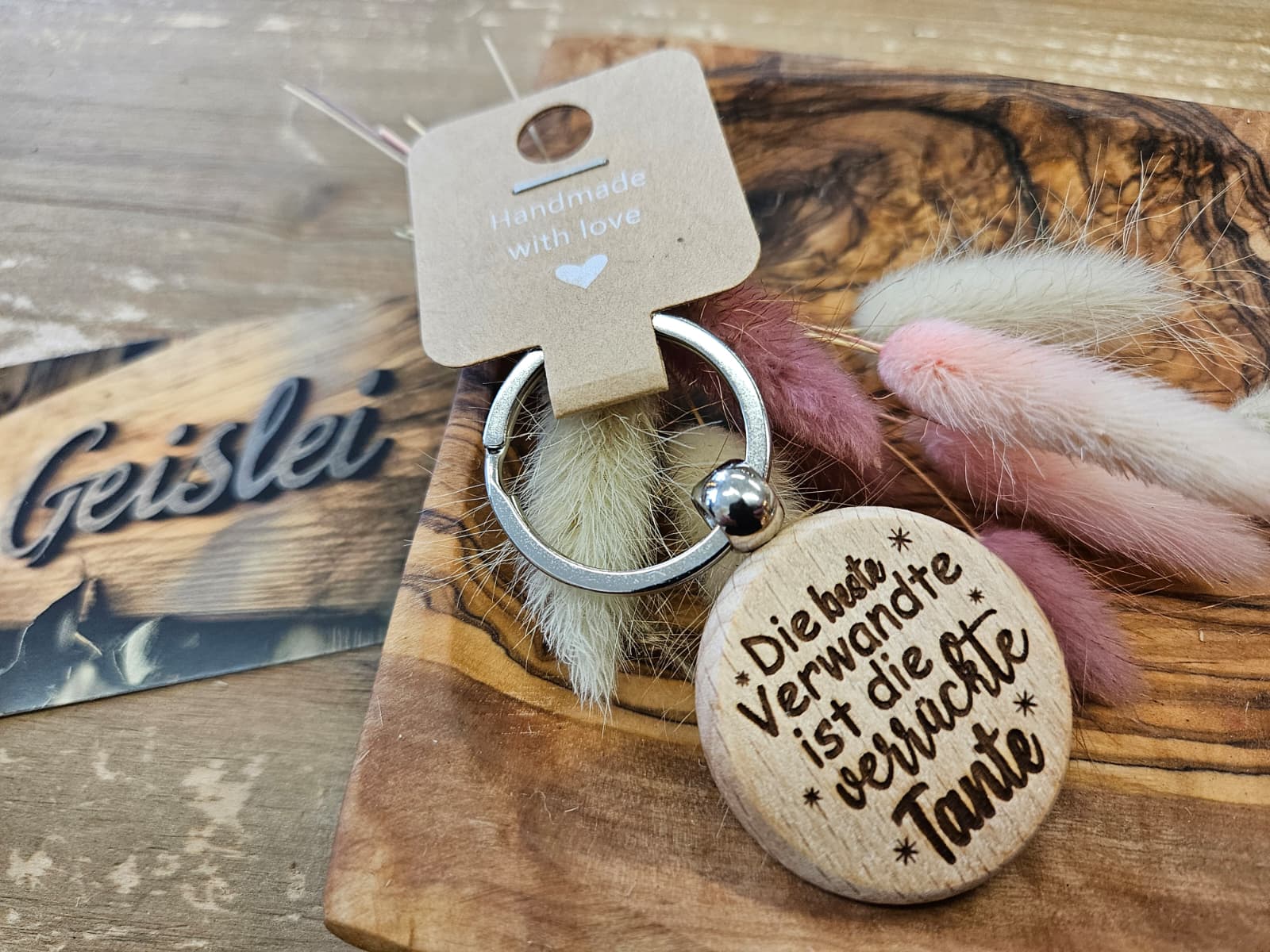 Schlüsselanhänger - Die beste Verwandte, ist die verrückte Tante