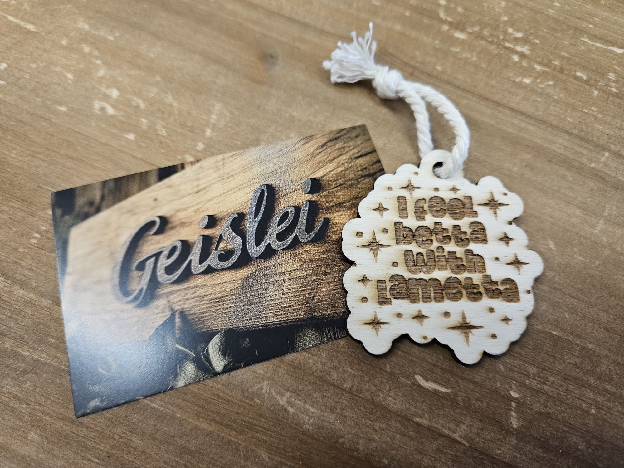 i feel betta with lametta