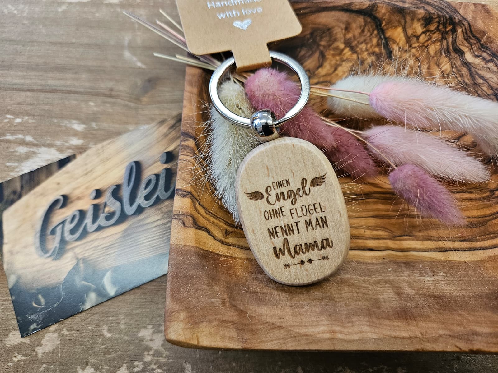 Schlüsselanhänger - Engel ohne Flügel Mama