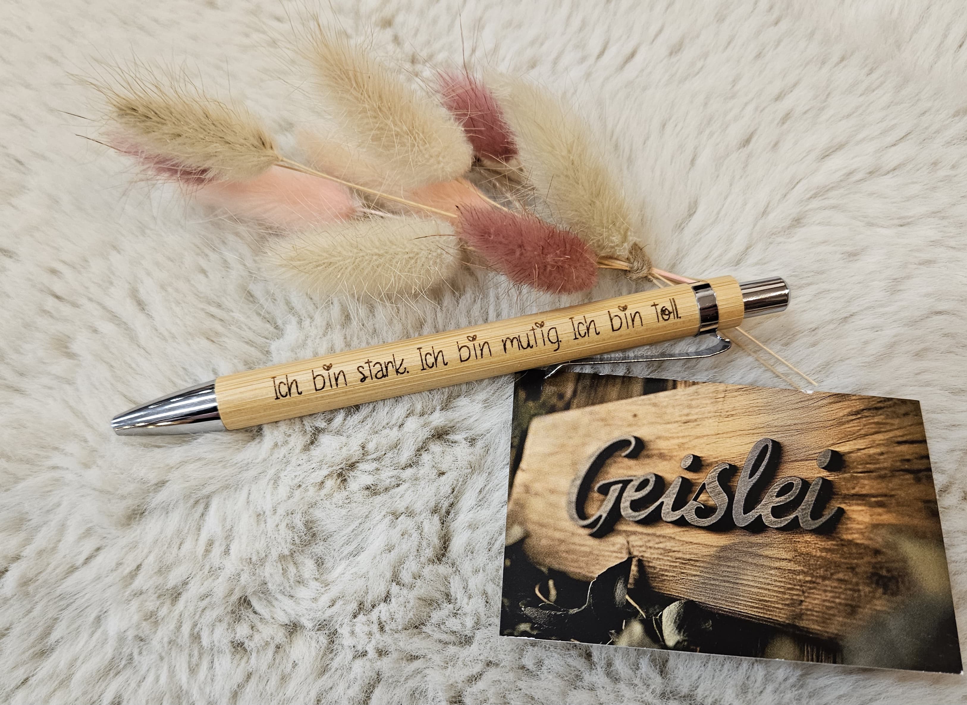 Kugelschreiber `Ich bin stark, Ich bin mutig, Ich bin toll´