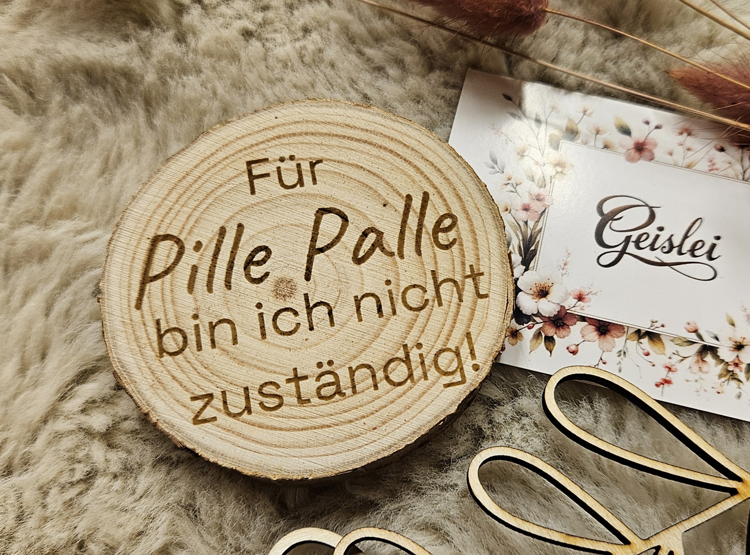 Magnet `Für Pille Palle bin ich nicht zuständig´