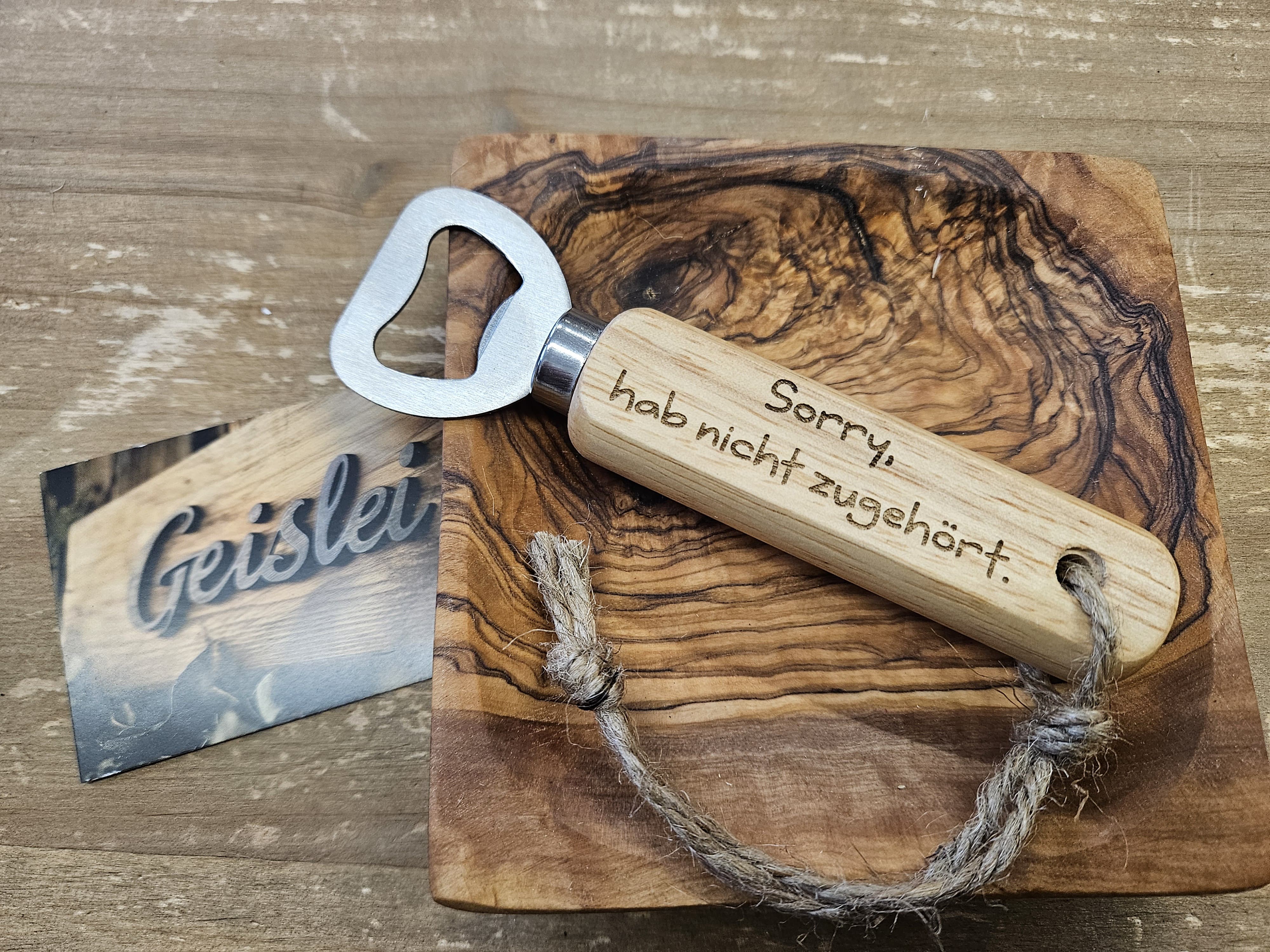 Flaschenöffner `Sorry, hab nicht zugehört´
