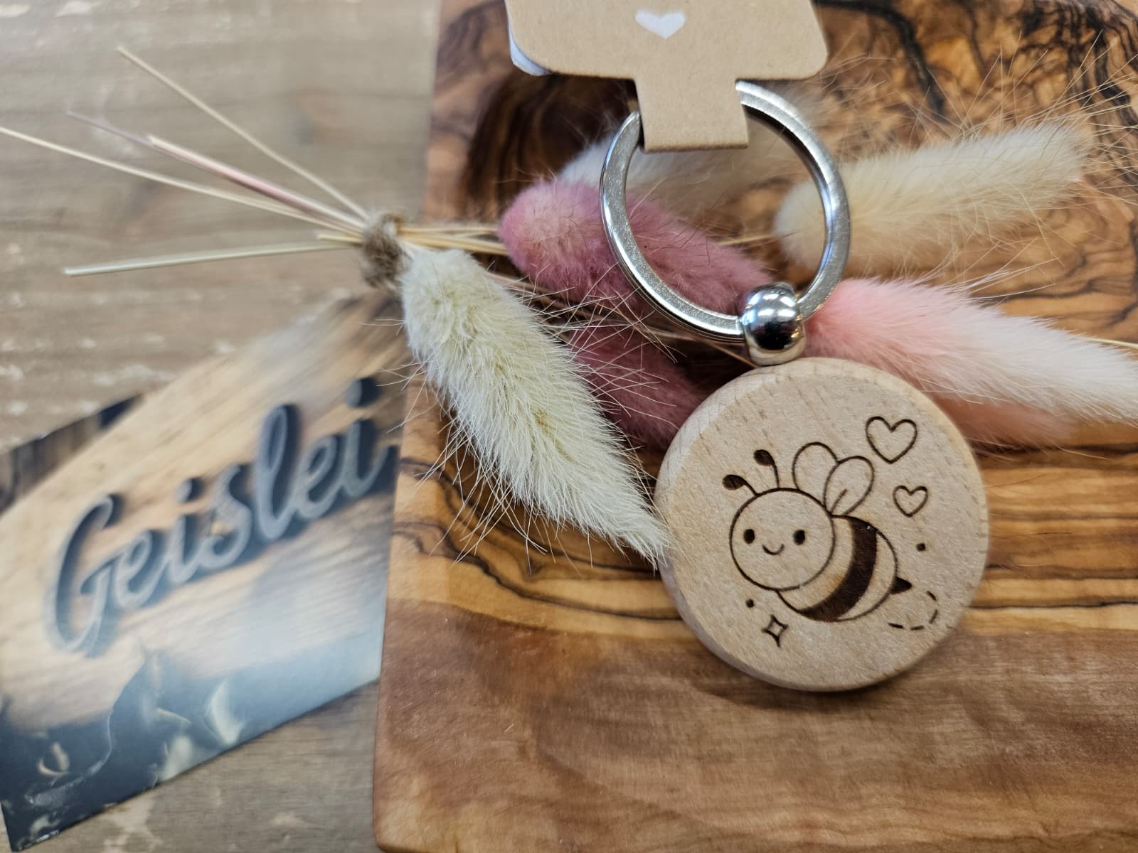 Schlüsselanhänger - Biene